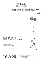 Предварительный просмотр 1 страницы Party Light & Sound SPINLED Manual