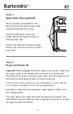 Preview for 6 page of Party Robotics Bartendro B007V2 Getting Started Manual