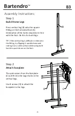 Preview for 4 page of Party Robotics Bartendro B3 Getting Started Manual