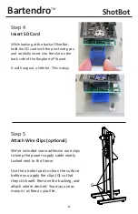 Preview for 6 page of Party Robotics Bartendro ShotBot Getting Started Manual