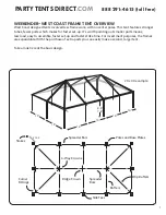 Preview for 2 page of Party Tents Direct Weekender West Coast Frame Assembly Instructions Manual