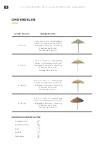 Предварительный просмотр 4 страницы PartySpace Casa Africa PALAPA PARASOL Manual