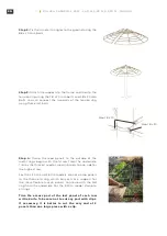 Предварительный просмотр 14 страницы PartySpace Casa Africa PALAPA PARASOL Manual