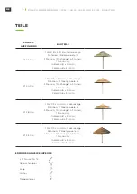 Предварительный просмотр 16 страницы PartySpace Casa Africa PALAPA PARASOL Manual