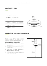 Preview for 3 page of PartySpace FIREFLY 2100 THHCRC Manual