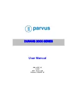 Parvus DuraVIS 3000 SERIES User Manual preview