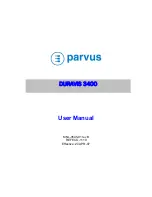 Предварительный просмотр 1 страницы Parvus DURAVIS 3400 User Manual