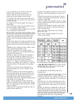 Preview for 15 page of Parweld DP323C User Manual