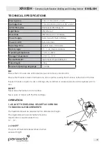 Preview for 3 page of Parweld XR935H Instruction Manual