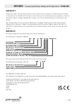 Preview for 7 page of Parweld XR935H Instruction Manual