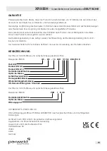 Preview for 21 page of Parweld XR935H Instruction Manual