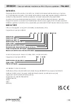 Preview for 28 page of Parweld XR935H Instruction Manual