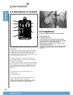 Предварительный просмотр 6 страницы Parweld XTI-160 M Operator'S Manual