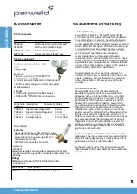 Preview for 15 page of Parweld XTI 160 Instruction Manual