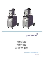 Parweld XTM-WF100 Operator'S Manual preview