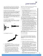 Предварительный просмотр 9 страницы Parweld XTM-WF100 Operator'S Manual