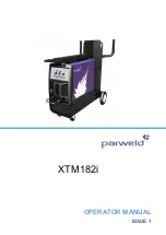 Предварительный просмотр 1 страницы Parweld XTM182i Operator'S Manual