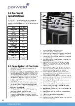 Предварительный просмотр 6 страницы Parweld XTM182i Operator'S Manual