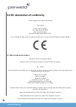 Предварительный просмотр 18 страницы Parweld XTM182i Operator'S Manual