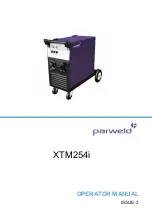 Parweld XTM252i Owner'S Manual предпросмотр