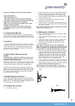 Preview for 7 page of Parweld XTM254i Owner'S Manual