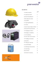 Preview for 3 page of Parweld XTM353SW Operator'S Manual