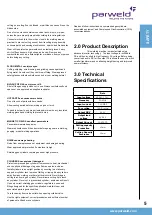 Preview for 5 page of Parweld XTP-40 Operator'S Manual