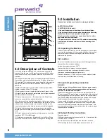 Предварительный просмотр 6 страницы Parweld XTS 203 MMA Operator'S Manual