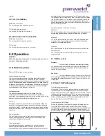 Предварительный просмотр 7 страницы Parweld XTS 203 MMA Operator'S Manual