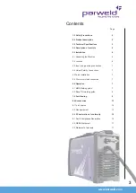 Предварительный просмотр 3 страницы Parweld XTT 207 DV P Operator'S Manual