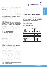 Предварительный просмотр 5 страницы Parweld XTT 207 DV P Operator'S Manual