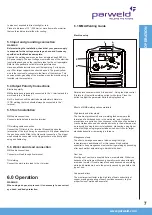 Предварительный просмотр 7 страницы Parweld XTT 207 DV P Operator'S Manual