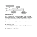 Предварительный просмотр 10 страницы Paryvara Non-contact Infrared User Manual