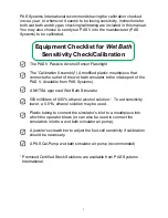 Preview for 4 page of PAS Systems International PAS V Calibration Manual