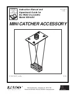 Pasco Scientific ME-6814 Instruction Manual And Experiment Manual предпросмотр