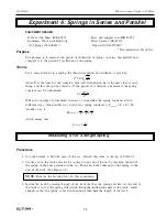 Предварительный просмотр 27 страницы Pasco Scientific ME-6956 Instruction Manual And Experiment Manual