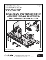 Pasco Scientific OS-8537 Instruction Manual And Experiment Manual предпросмотр