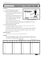 Preview for 12 page of Pasco Scientific SF-8607 Instruction Manual And Experiment Manual