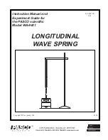 Pasco Scientific WA-9401 Instruction Manual And Experiment Manual preview