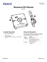 PASCO EM-3533 Product Manual предпросмотр