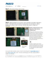 Preview for 2 page of PASCO EM-3534 Replacement Instructions