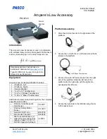 PASCO EM-6720 Instruction Sheet preview