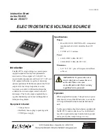 PASCO ES-9077 Instruction Sheet предпросмотр