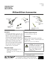 Preview for 1 page of PASCO ME-6952 Instruction Sheet