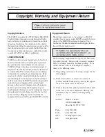 Preview for 4 page of PASCO ME-9207B Instruction Manual And Experiment Manual