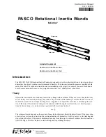 Preview for 1 page of PASCO ME-9847 Instruction Sheet