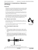 Preview for 10 page of PASCO ME-9892 Instruction Manual With Experiment Manual And Teacher'S Notes