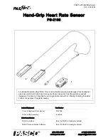 PASCO PAS Port PS-2186 Instruction Manual preview