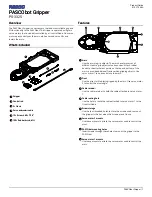 Preview for 1 page of PASCO PASCObot Gripper PS-3325 Product Manual