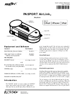 PASCO Pasport AirLink2 Instruction Manual preview